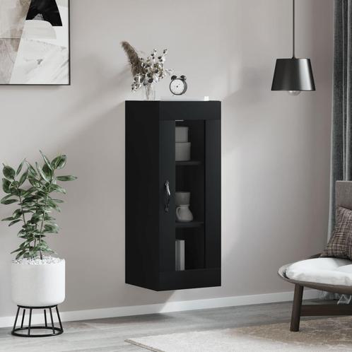 vidaXL Hangkast 34,5x34x90 cm zwart, Huis en Inrichting, Kasten | Dressoirs, Nieuw, Verzenden