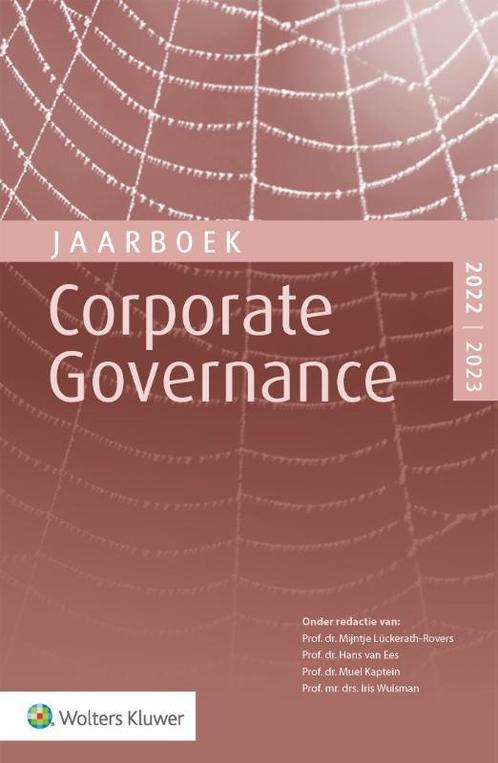 Jaarboek Corporate Governance 2022-2023 9789013169966, Livres, Science, Envoi