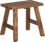 2dekans | Mica Decorations Houten Krukje – Gerecycled Hout –, Huis en Inrichting, Ophalen of Verzenden, Nieuw