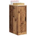 vidaXL Garagekast 30x51x85 cm massief grenenhout oud hout, Verzenden