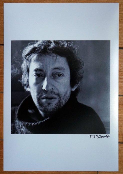 Tony Frank (1941–) - Serge Gainsbourg Londres 1970, Antiek en Kunst, Kunst | Schilderijen | Modern