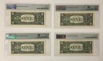 Verenigde Staten van Amerika. - 4 x 1 Dollar 2017 A - Fr#