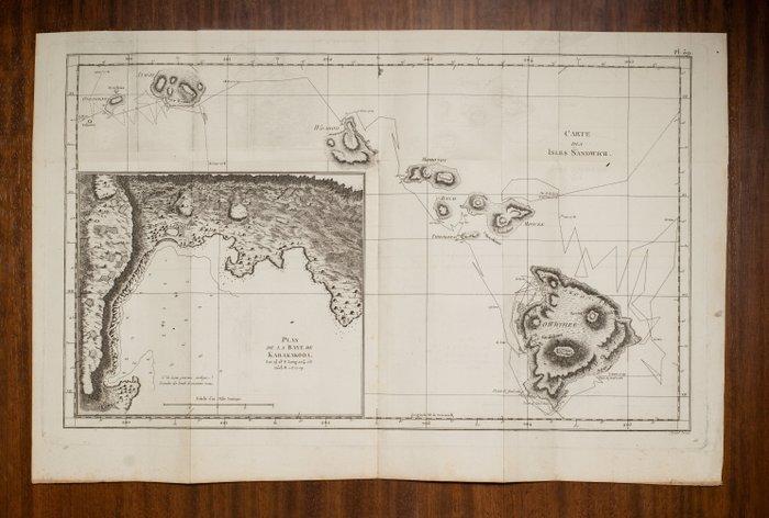 Verenigde Staten - Hawaï – Sandwich-eilanden – Baai van, Boeken, Atlassen en Landkaarten