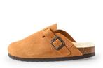Birkenstock Pantoffels in maat 38 Cognac | 5% extra korting, Kleding | Dames, Schoenen, Overige kleuren, Verzenden, Zo goed als nieuw