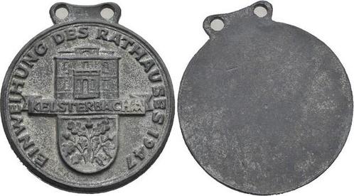Medaille 1947 Hessen-kelsterbach, Stadt, Postzegels en Munten, Penningen en Medailles, Verzenden