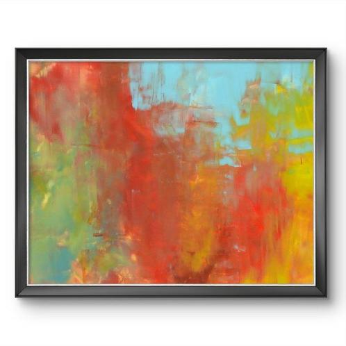 Sergio Romero - Abstracción Energética 5 - XL, Antiek en Kunst, Kunst | Schilderijen | Modern