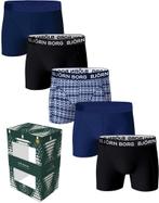 Bjorn Borg Boxers Cotton Stretch 5-Pack Blauw maat L Heren, Verzenden, Bjorn Borg, Boxer