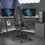 vidaXL Massage gamestoel kunstleer camouflage en zwart, Verzenden, Nieuw