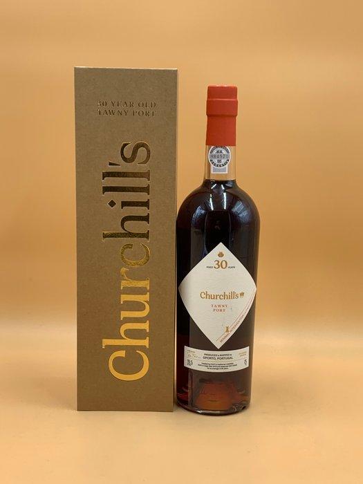 Churchills - 30 years old Tawny - Douro - 1 Fles (0,75, Verzamelen, Wijnen