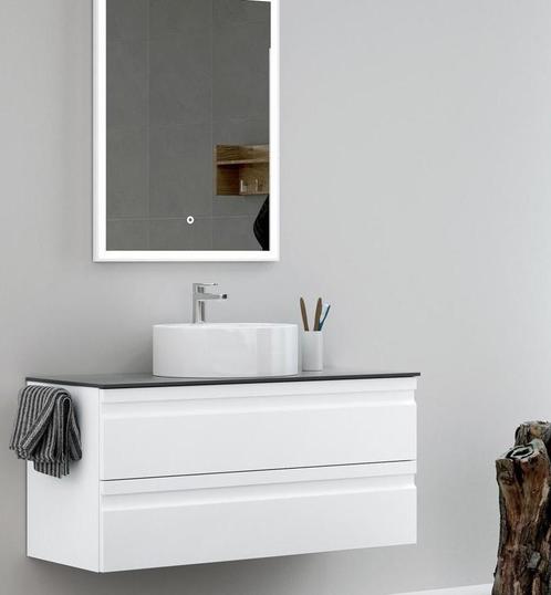 TERRA / Badmeubel met waskom 80 cm ( Onderkast + Topblad +, Maison & Meubles, Salle de bain | Meubles de Salle de bain, Enlèvement ou Envoi