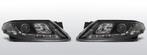 Koplampen LED DRL | Renault Laguna 2001-2007 | zwart, Auto-onderdelen, Verzenden, Nieuw, Renault