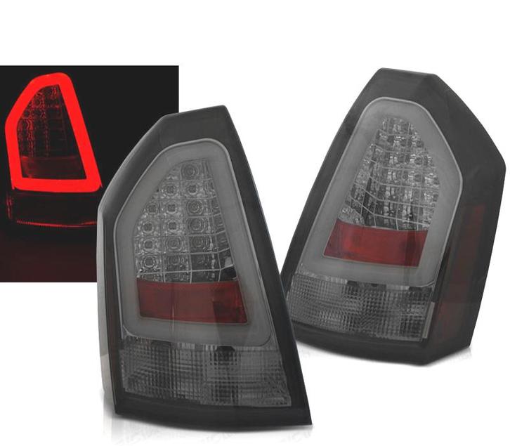 Feux Arrière Pour Chrysler 300C 05-08 Tube Led Fumé, Auto-onderdelen, Verlichting, Verzenden