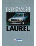 1984 NISSAN LAUREL BROCHURE DUITS, Nieuw