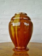 Art Deco vaas met druipglazuur - Vase - Céramique