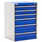 Kast  B: 650, D: 530, H: 900 (mm) grijs/blauw, Huis en Inrichting, Nieuw, Ophalen of Verzenden