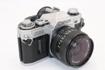 Canon Canon AE1 + FD 28 mm ƒ/2.8 Appareil photo argentique