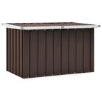 vidaXL Tuinbox 109x67x65 cm bruin, Tuin en Terras, Bergingen en Tuinkasten, Verzenden, Nieuw
