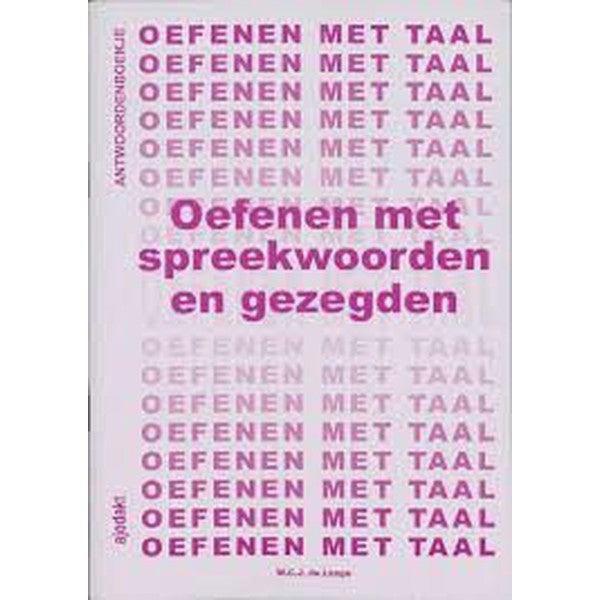 Ajodakt Antwoorden Oefenen met Spreekwoorden en Gezegden, Livres, Livres scolaires, Envoi
