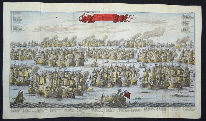 Nederland - Kijkduin, Texel, Zeeslag by Kijkduin; Brandt /, Boeken, Atlassen en Landkaarten