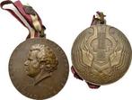 Bronze-medaille 1928 Musik Schubert, Franz Peter 1797 Lic..., Timbres & Monnaies, Pièces & Médailles, Verzenden