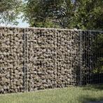 vidaXL Schanskorf 100x100x100 cm gegalvaniseerd ijzer, Verzenden, Nieuw