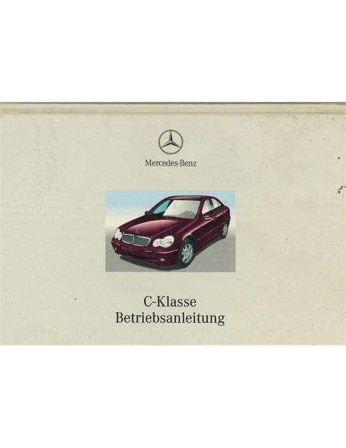 2000 MERCEDES BENZ C KLASSE INSTRUCTIEBOEKJE DUITS, Auto diversen, Handleidingen en Instructieboekjes