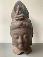 Beeld (1) - Gietijzer - Guanyin - Guanyin, metalen hoofd -, Antiek en Kunst
