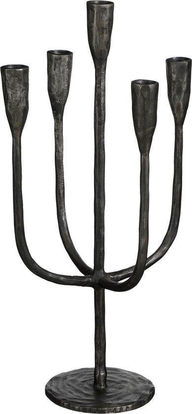 2dekans | House of Seasons Stretto Kandelaar - H43 x Ø22 cm, Huis en Inrichting, Woonaccessoires | Kandelaars en Kaarsen, Ophalen of Verzenden