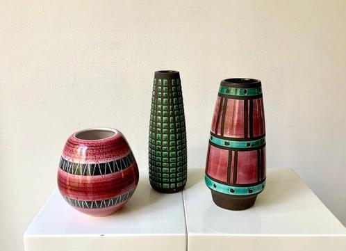 VEB Haldensleben & Strehla - Vaas  - Keramiek - Drie vazen, Antiek en Kunst, Kunst | Designobjecten