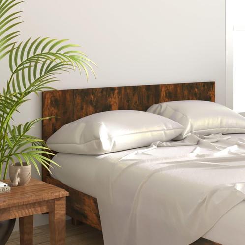 vidaXL Hoofdbord 160x1,5x80 cm bewerkt hout gerookt, Huis en Inrichting, Slaapkamer | Bedden, Nieuw, Verzenden