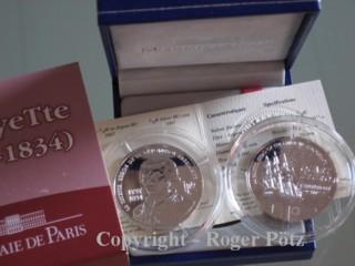 Frankreich 0,25 Euro 2007 La Fayette st begehrtes Schiffs..., Postzegels en Munten, Munten | Europa | Euromunten, België, Verzenden