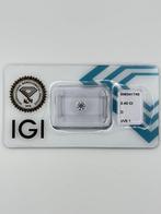 1 pcs Diamant (Naturelle) - 0.40 ct - Rond - D (incolore) -, Handtassen en Accessoires, Edelstenen, Nieuw
