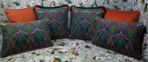 Ensemble de coussins avec tissu Liberty memories de, Antiek en Kunst, Kunst | Designobjecten