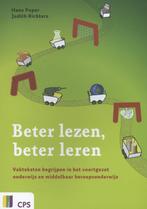 Beter lezen beter leren 9789065086525, Zo goed als nieuw, Hans Puper, Judith Richters, Verzenden