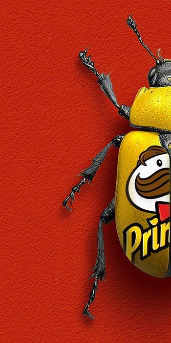 F2B - BeetleCan Pringles 1I8, Antiek en Kunst, Kunst | Schilderijen | Modern