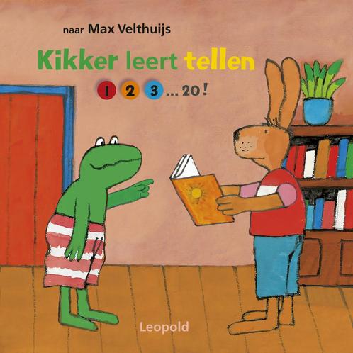 Boek: Kikker leert tellen (z.g.a.n.), Livres, Livres pour enfants | 0 an et plus, Envoi