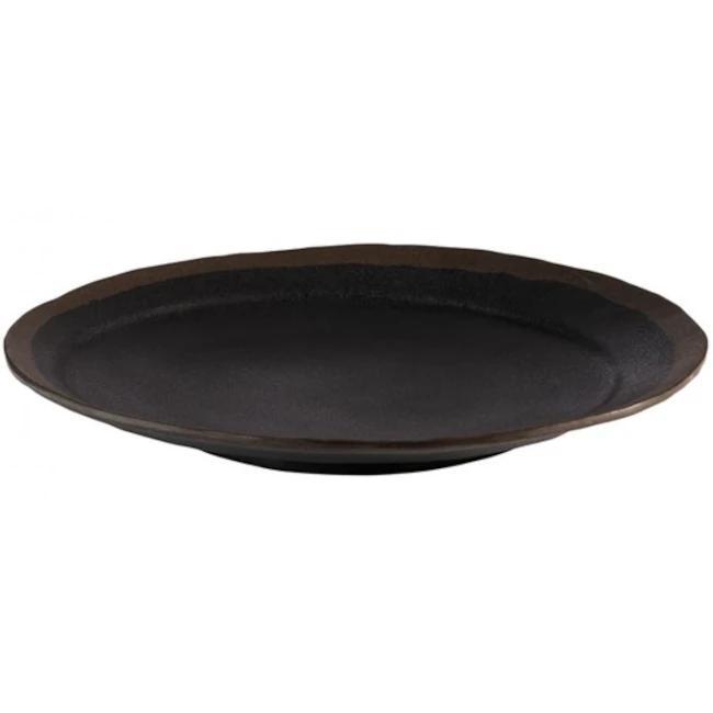 Diep Bord | MARONE | Melamine | Zwart | Per Stuk |, Zakelijke goederen, Horeca | Keukenapparatuur, Nieuw in verpakking, Verzenden