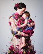 Anne Dias (1985) - (Stretched Canva) Nature Warmth Child, Antiek en Kunst