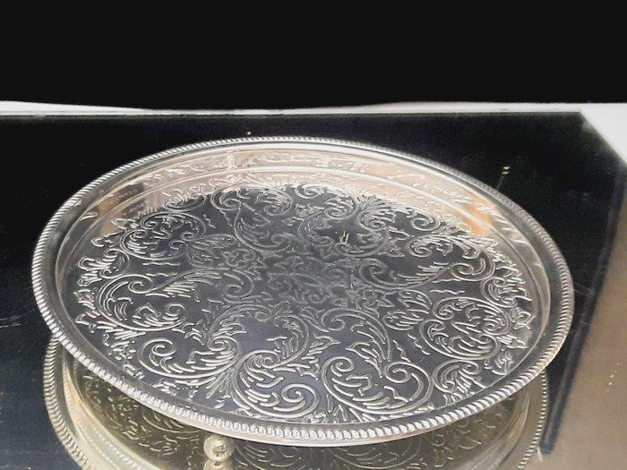 Dienblad - Verzilverd, Antiek en Kunst, Antiek | Keukengerei