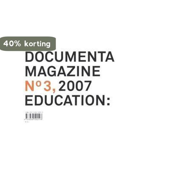 Documenta Magazine No 3, Education 9783836500593, Boeken, Hobby en Vrije tijd, Gelezen, Verzenden