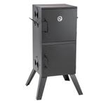 tectake Rookoven met temperatuurweergave - zwart, Tuin en Terras, Houtskoolbarbecues, Verzenden, Nieuw