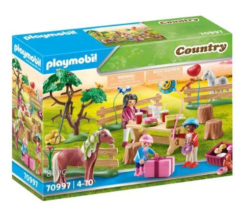 PLAYMOBIL Country Kinderverjaardagsfeestje op de ponyboer..., Kinderen en Baby's, Speelgoed | Duplo en Lego, Nieuw, Verzenden