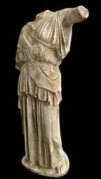 sculptuur, Atena Lemnia senza testa - 37 cm - marmerstof