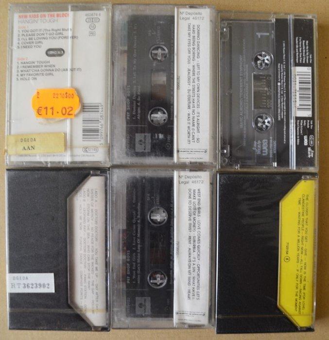 Various Artists/Bands in 1980s - Différents artistes - 6 x, Cd's en Dvd's, Vinyl Singles