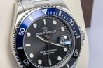 Philip Watch - Caribe Sport - Blue/black - Swiss Made - Date, Nieuw