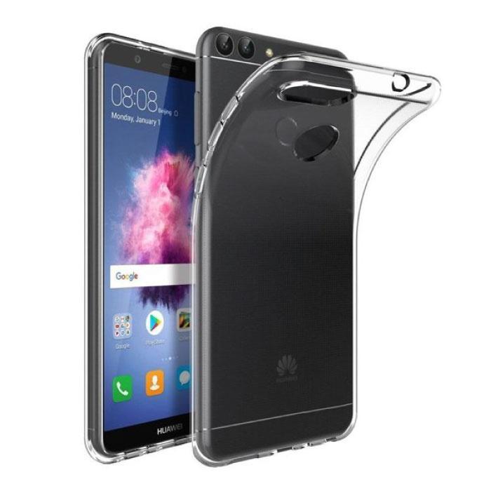 Huawei P Smart Transparant Clear Case Cover Silicone TPU, Télécoms, Téléphonie mobile | Housses, Coques & Façades | Marques Autre