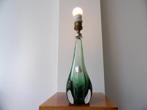 Val Saint Lambert - René Delvenne - Lamp - Kristal, Antiek en Kunst, Curiosa en Brocante