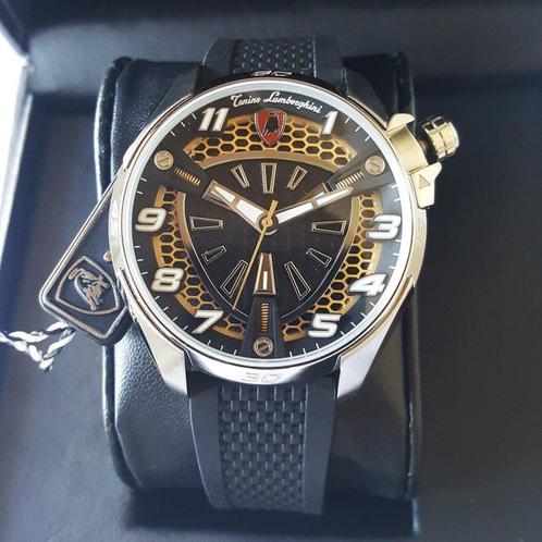 Lamborghini - Rare Crown - Sapphire - Suspension - Gold -, Handtassen en Accessoires, Horloges | Heren