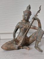 Musicienne 30 cm - Thaïlande  (Sans Prix de Réserve), Antiquités & Art