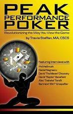 Peak Performance Poker: Revolutionizing the Way You...  Book, Livres, Livres Autre, Verzenden